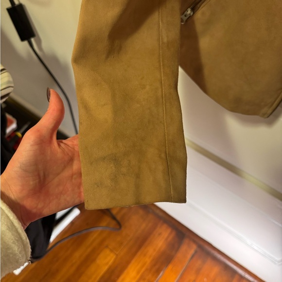 Quince 100% Suede Biker Jacket - Picture 10 of 10